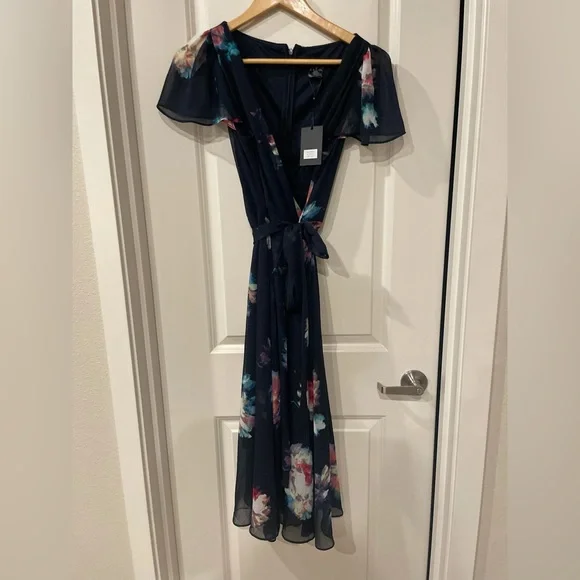 a line dresses for wedding guests A-Line Cocktail Dresses Vintage Dress Wedding Guest Tea Length Sleevel   Koutun Dress